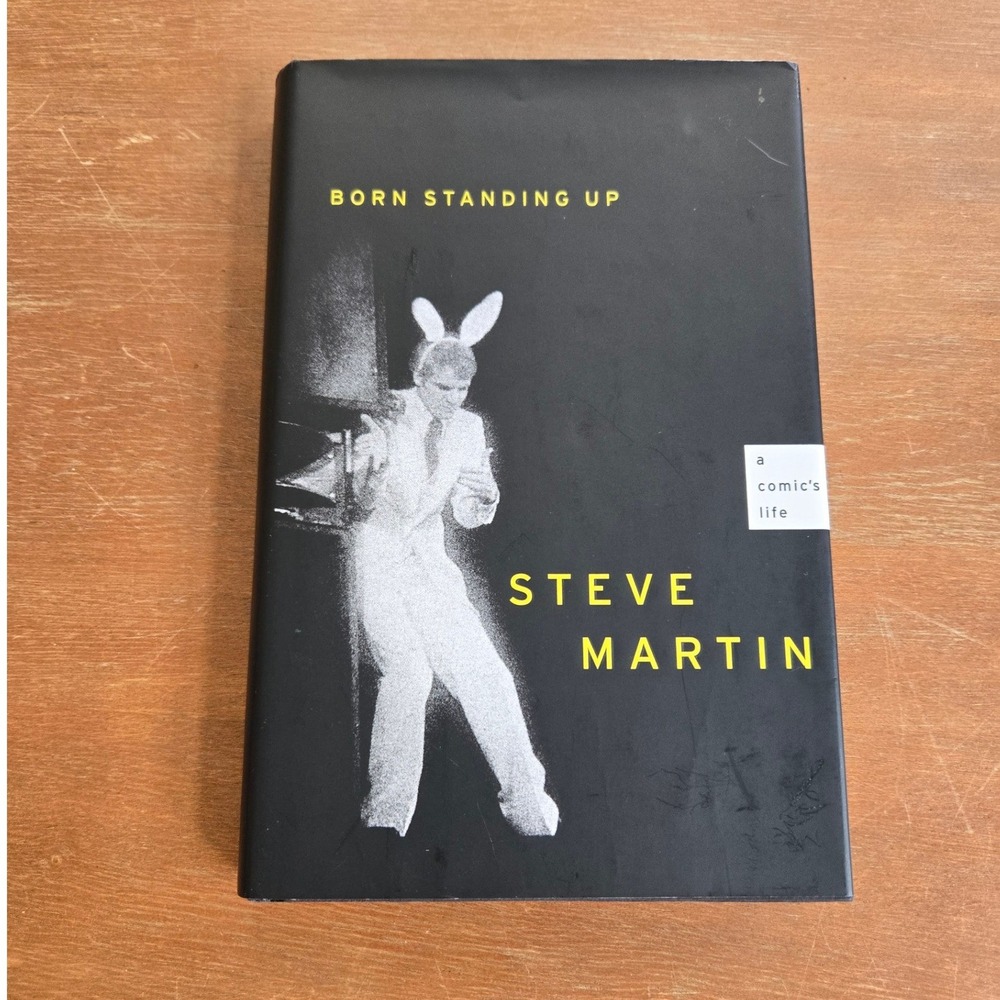 Scribner Born Standing Up Steve Martin  Memoir Hardcover Book
